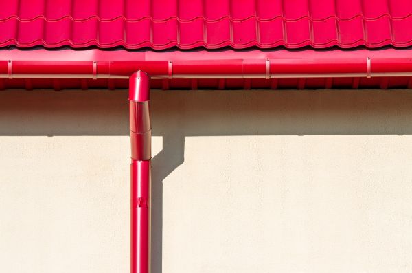 Barn Downspout Installation in Ball Ground