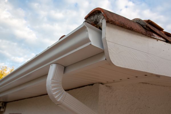 K Style Gutter Replacement in Ball Ground