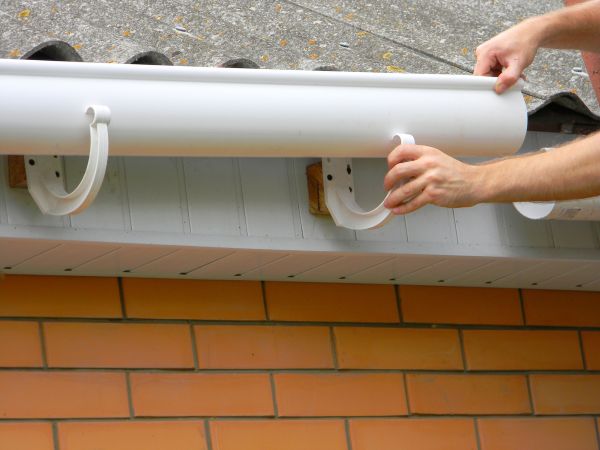 Half Round Gutter Installation in Ball Ground