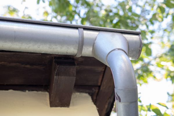 Metal Rain Gutter Installation in Ball Ground