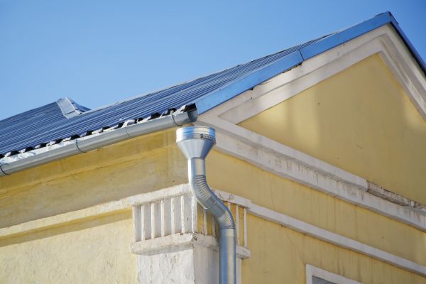 Steel Downspout Installation in Ball Ground