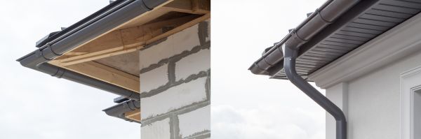 Wood Gutter Replacement in Ball Ground