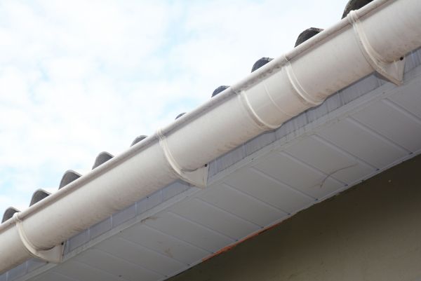 Plastic Gutter Installation in Ball Ground