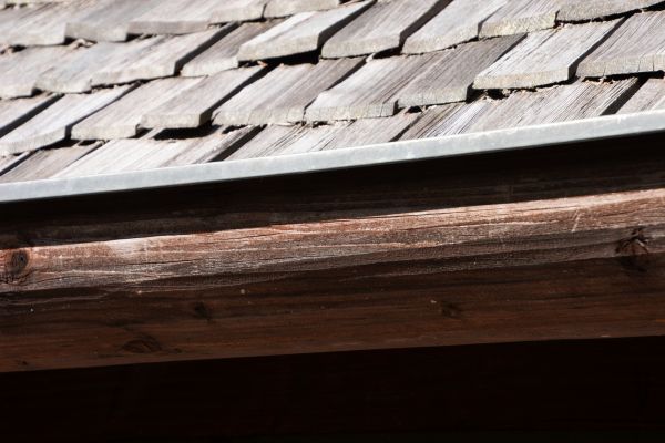 Wood Rain Gutter Installation in Ball Ground